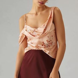 NWOT Reformation Ronda Silk Top